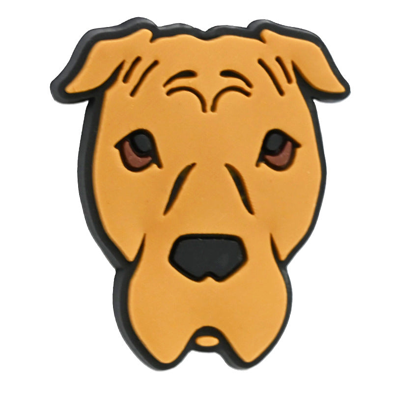 Wholesale  Random100pcs/pack Cute Pet Dog Series Cartoon Beads